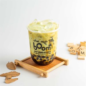 Sữa tươi MATCHA trân châu đường đen